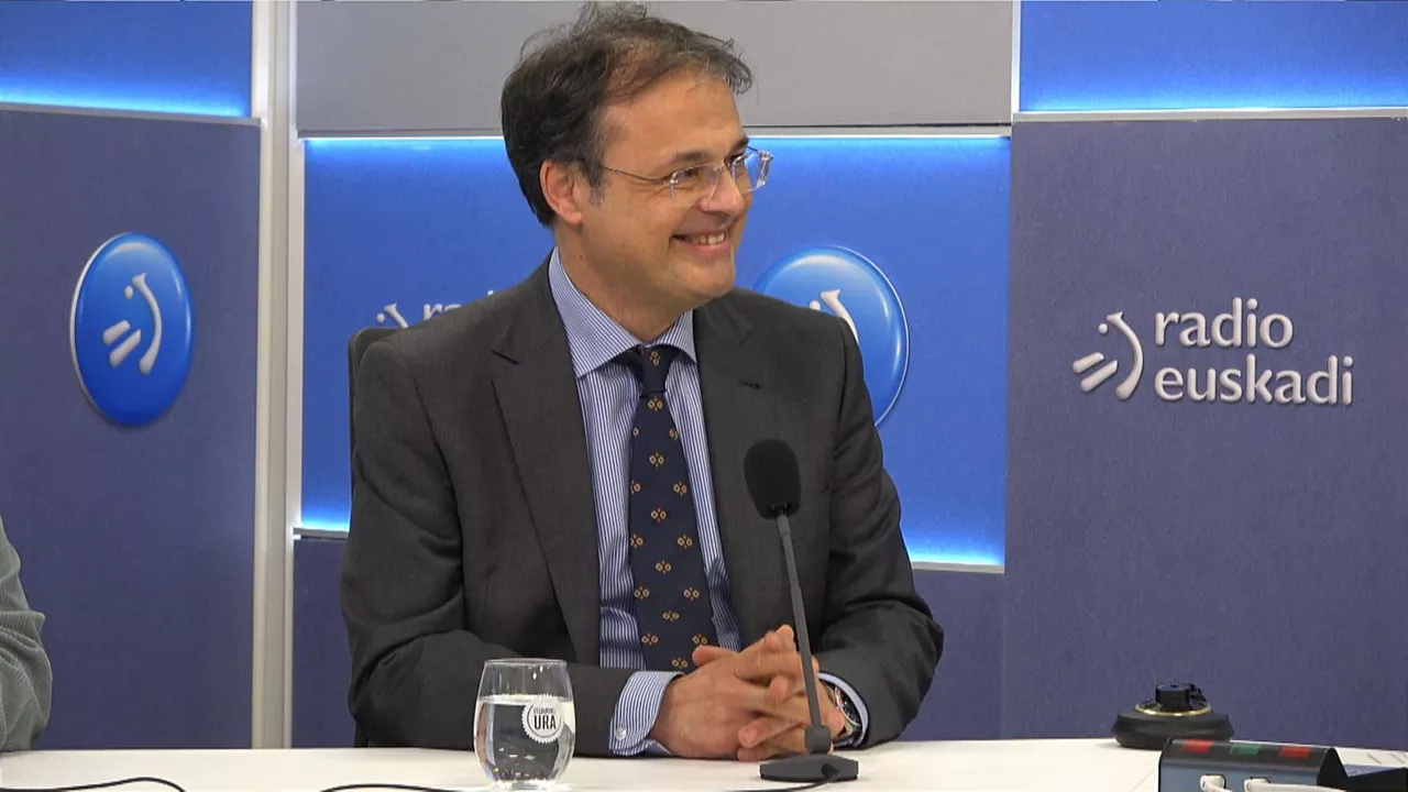 Alberto Martínez, consejero de Salud del Gobierno Vasco.