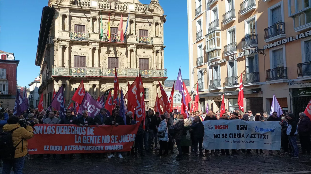 Iruñeko Manifestazioa. Argazkia: @ccoonavarra