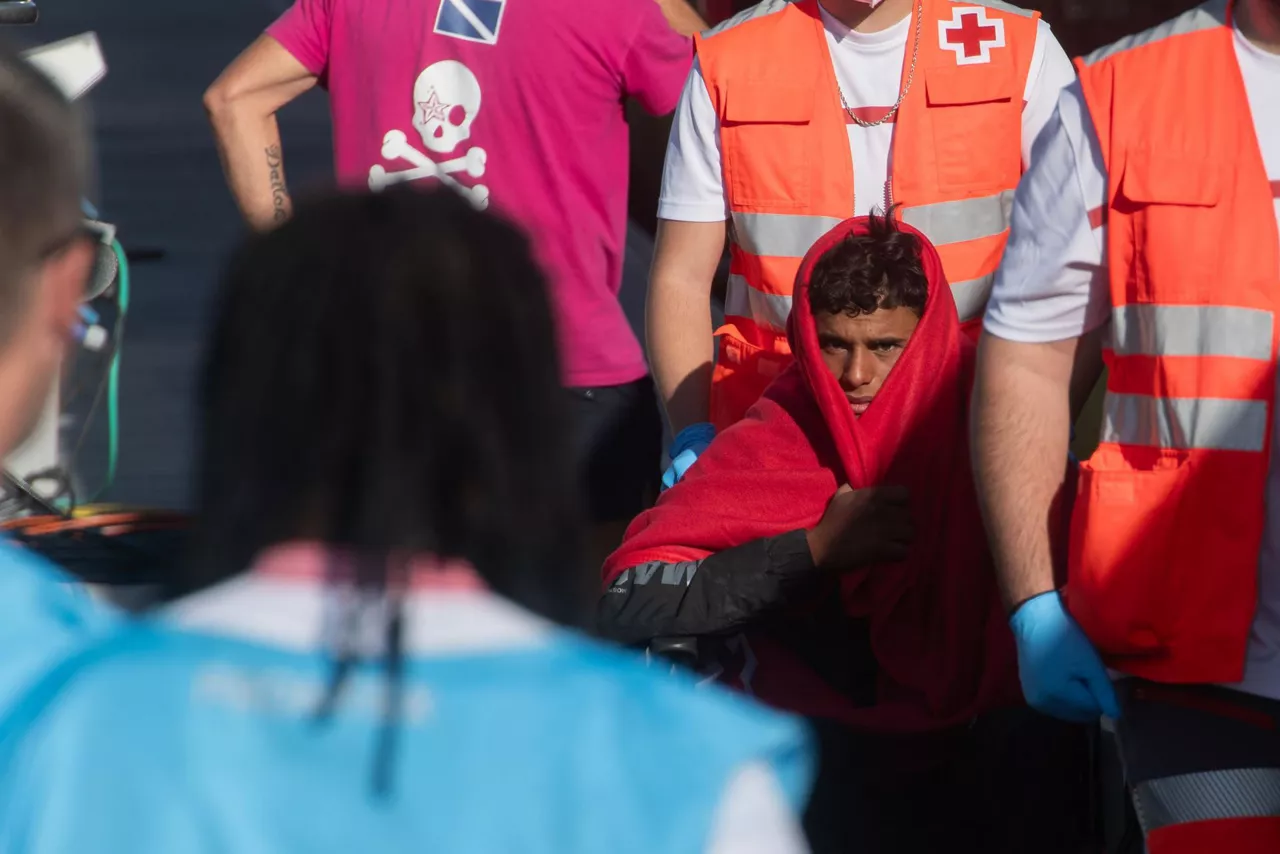 migrante migratzaileak-canarias-tarajal-efe