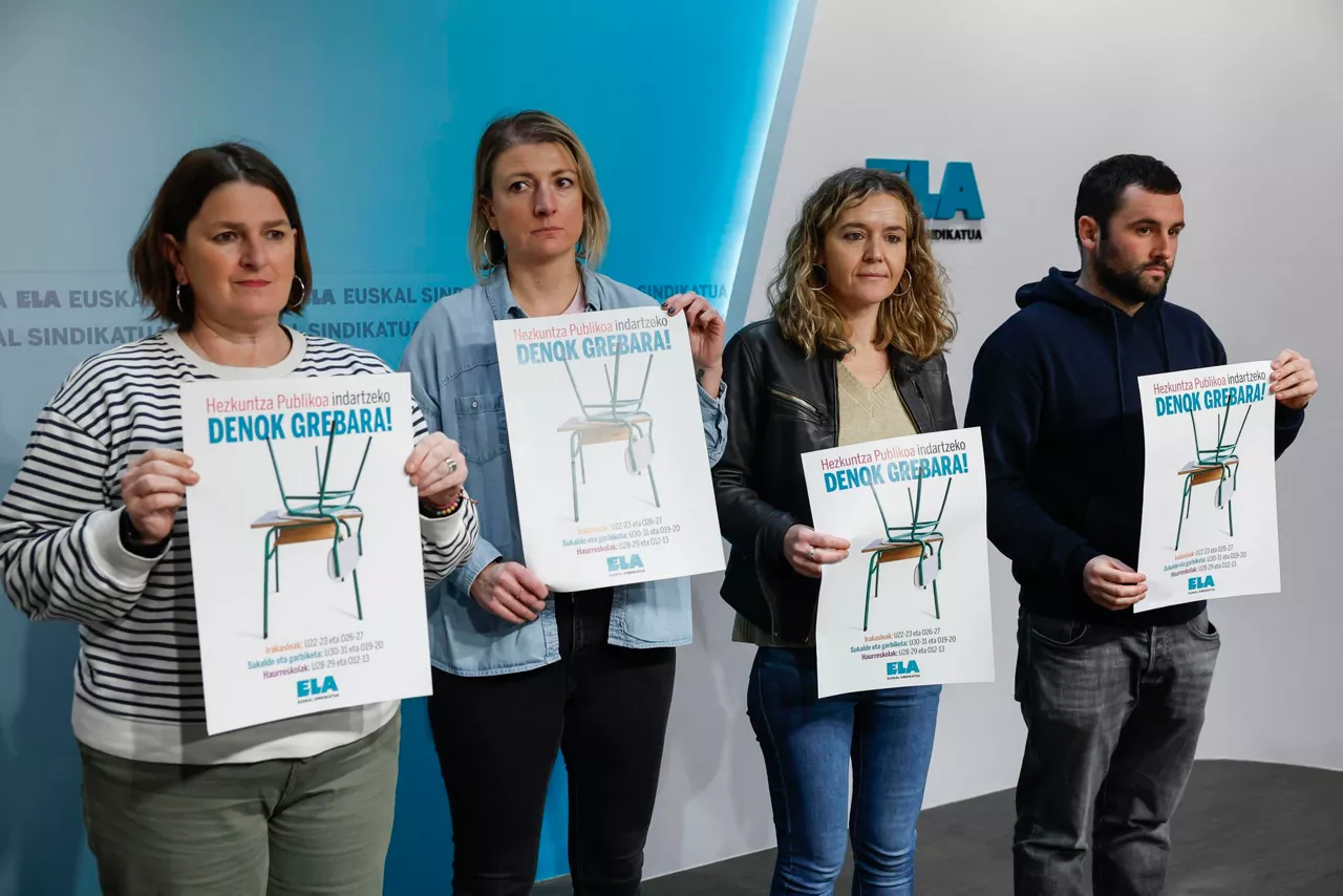 ela-haurreskolak partzuergoa-greba-efe