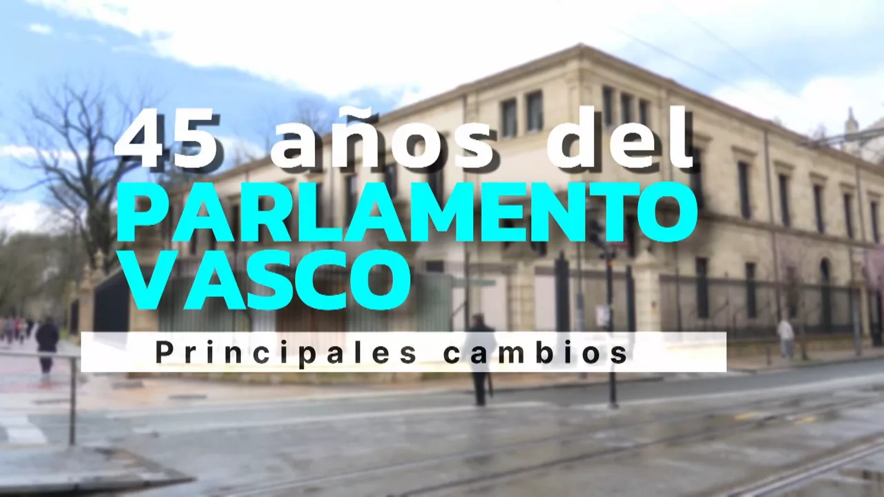 45 aniversario del Parlamento Vasco