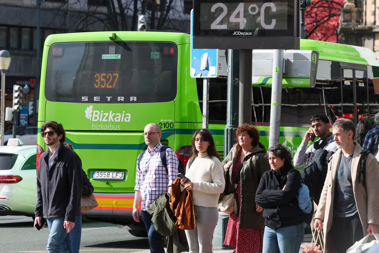 eguraldi epela negua eguzkia bilbo tiempo-templado-sol-invierno-bilbao-efe