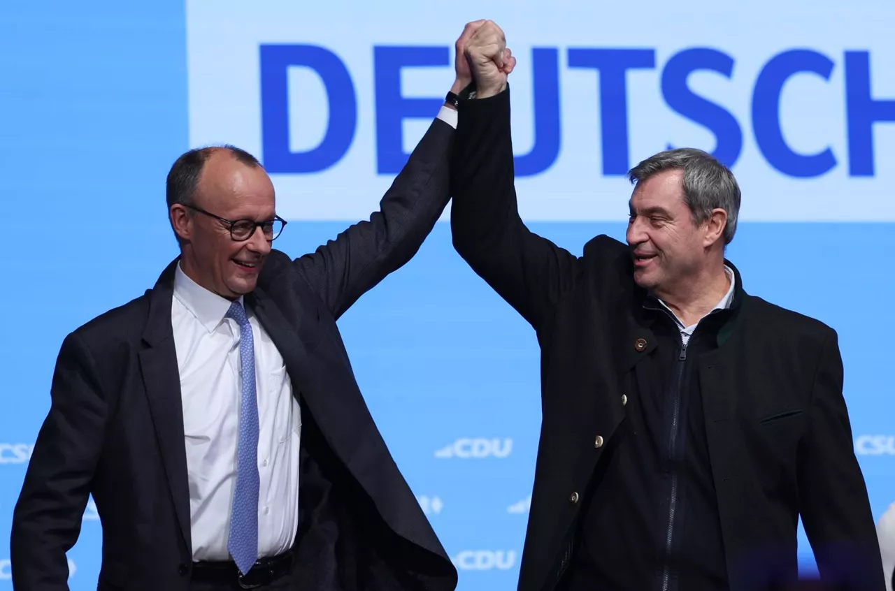 friedrich-merz-CDU-markus-soeder-CSU-Alemania-efe