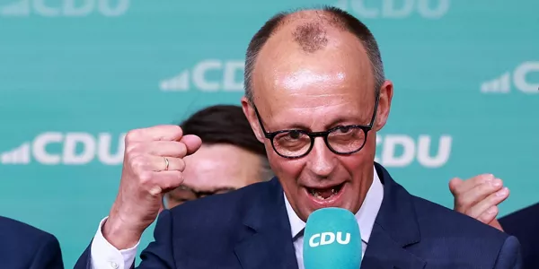 Sede CDU, noche electoral  EFE. 