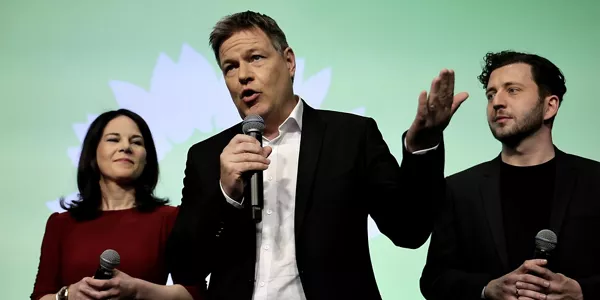 Los verdes (Die Gruenen). EFE. 
