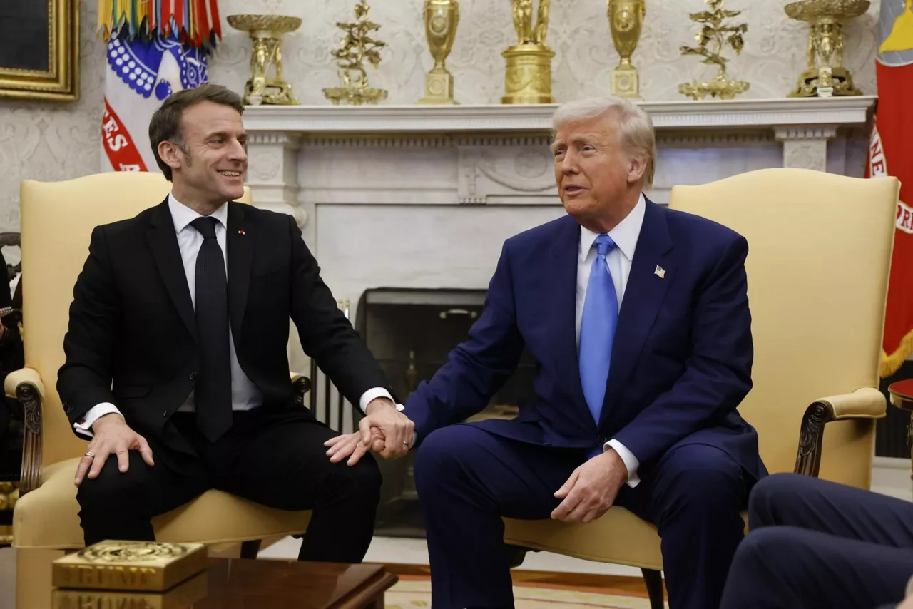 macron trump casa blanca etxe zuria efe