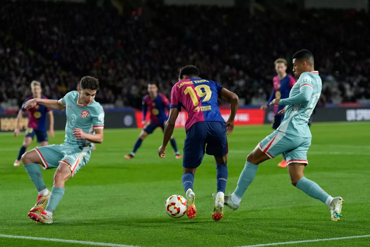 copa del rey 2025: barcelona-atletico madrid. efe