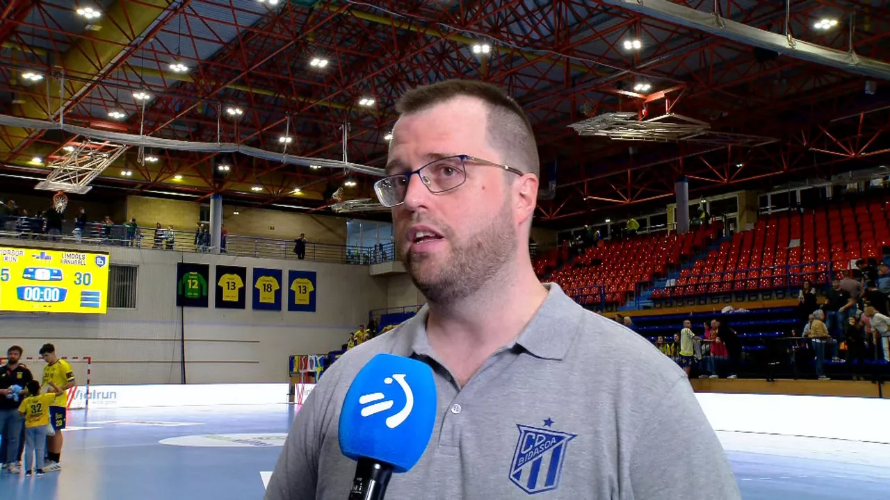 Álex Mozas, entrenador del Bidasoa Irun