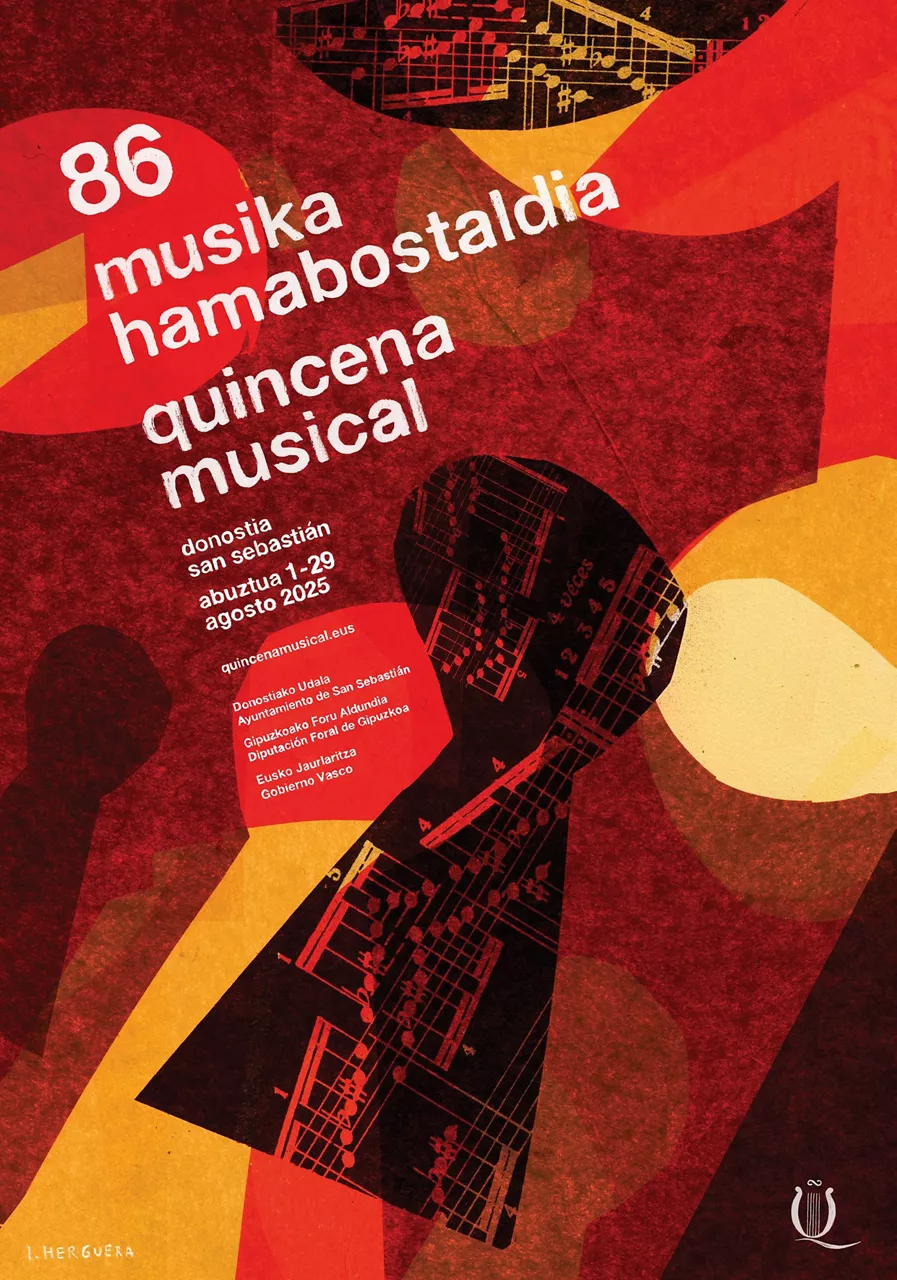 Musika Hamabostaldia Quincena Musical Isabel Herguera cartel kartela