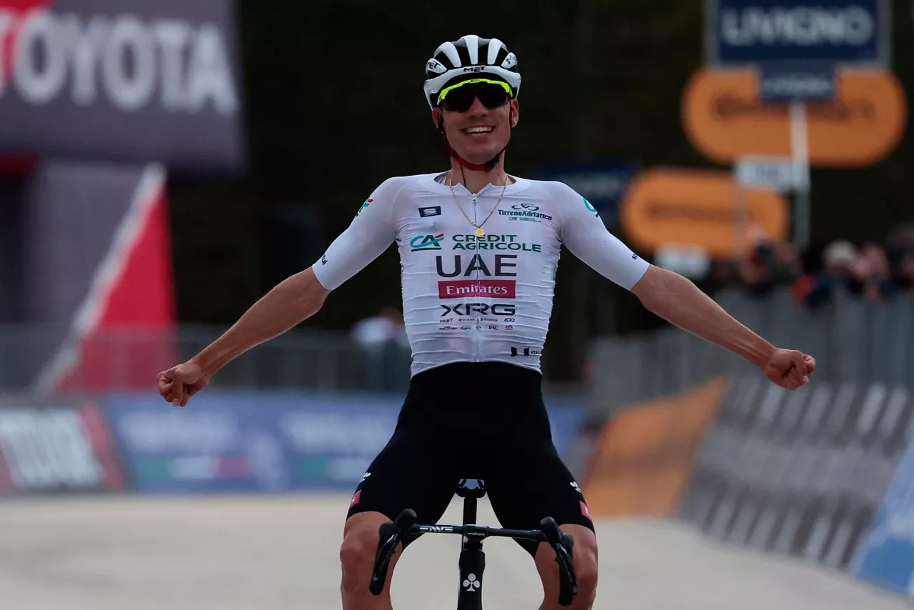 Juan Ayuso. Foto: Efe.