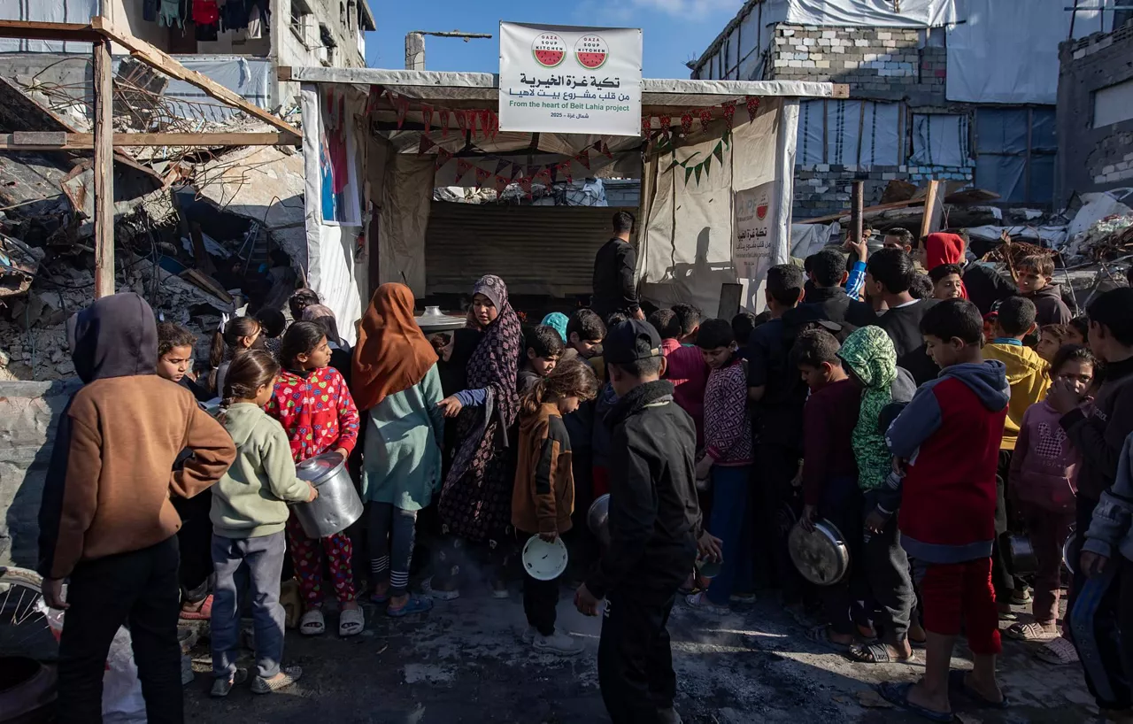 Beit Lahia laguntza humanitarioa EFE