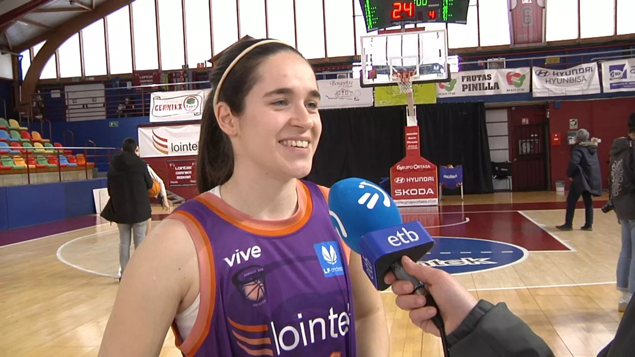 Itziar Ariztimuño, jugadora del Lointek Gernika