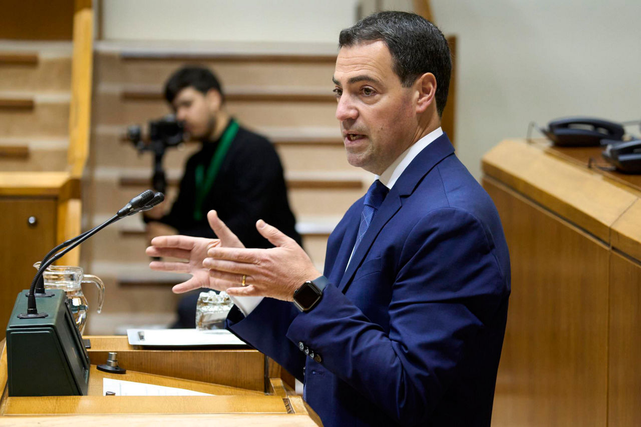 Imanol Pradales lehendakaria EFE