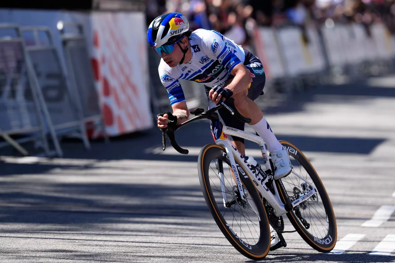Primoz Roglic, escapado en la última etapa. Foto: Efe.