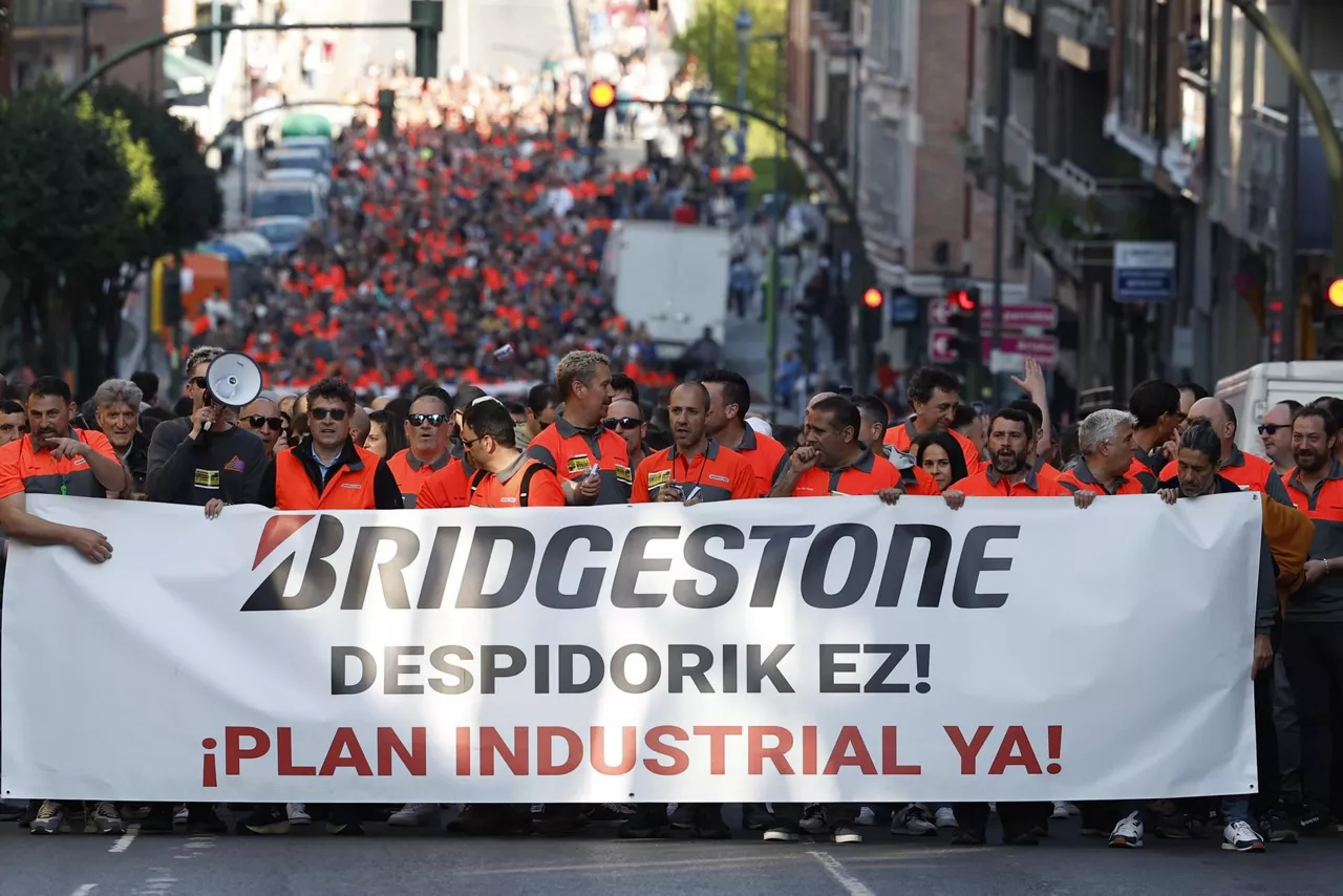 Basauri-manifestacion-Bridgestone-efe