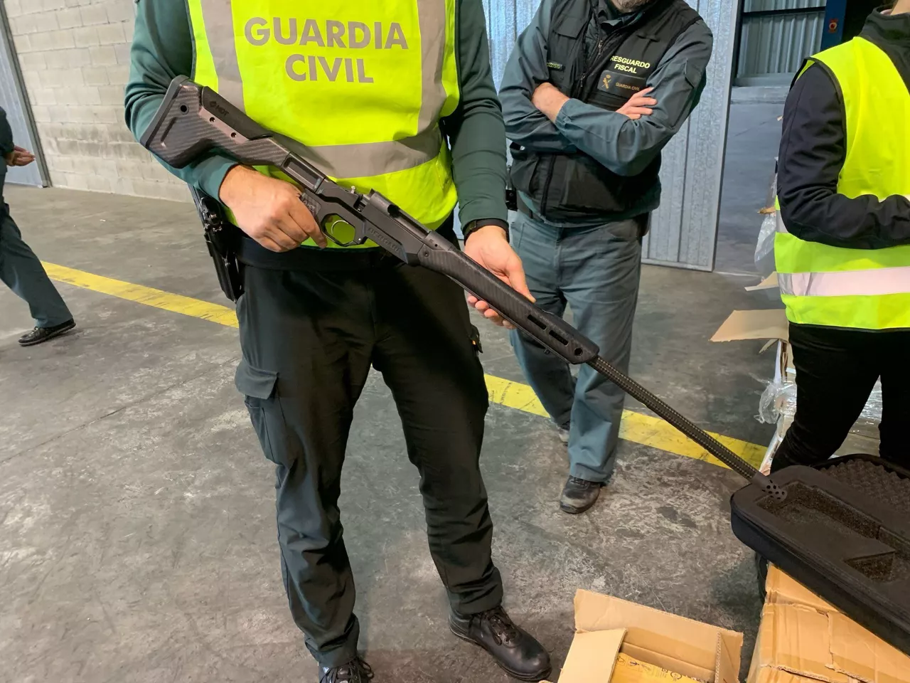 guardia civil rifle incautados @gcivilbizkaia