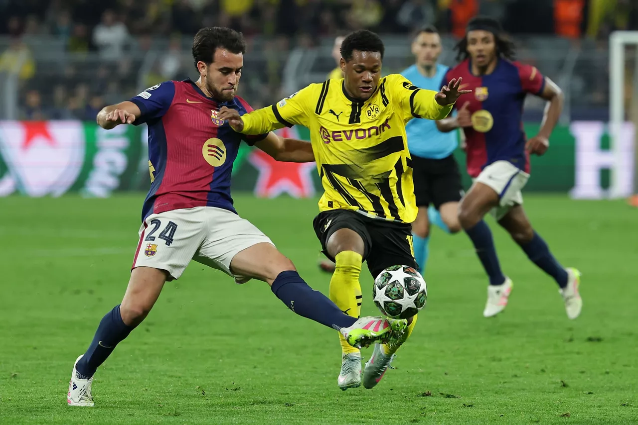 champions league 2025: borussia-barcelona. efe