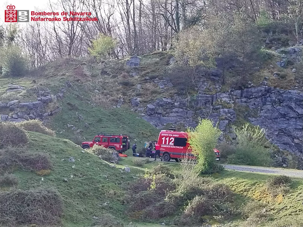 excursionista herido goizueta zauritua iturria: bomberos_na