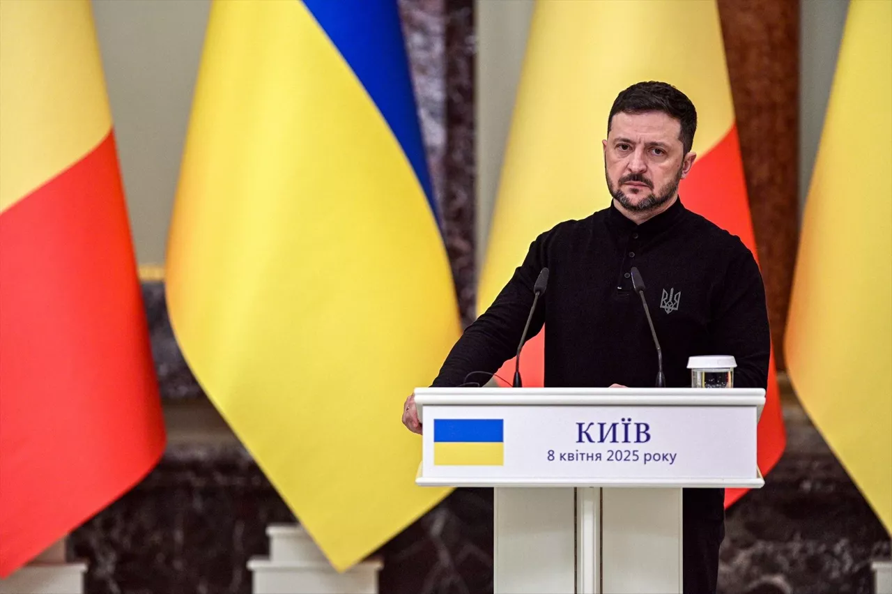 EuropaPress_6635730_april_2025_kyiv_ukraine_ukrainian_president_volodymyr_zelenskyy_attends