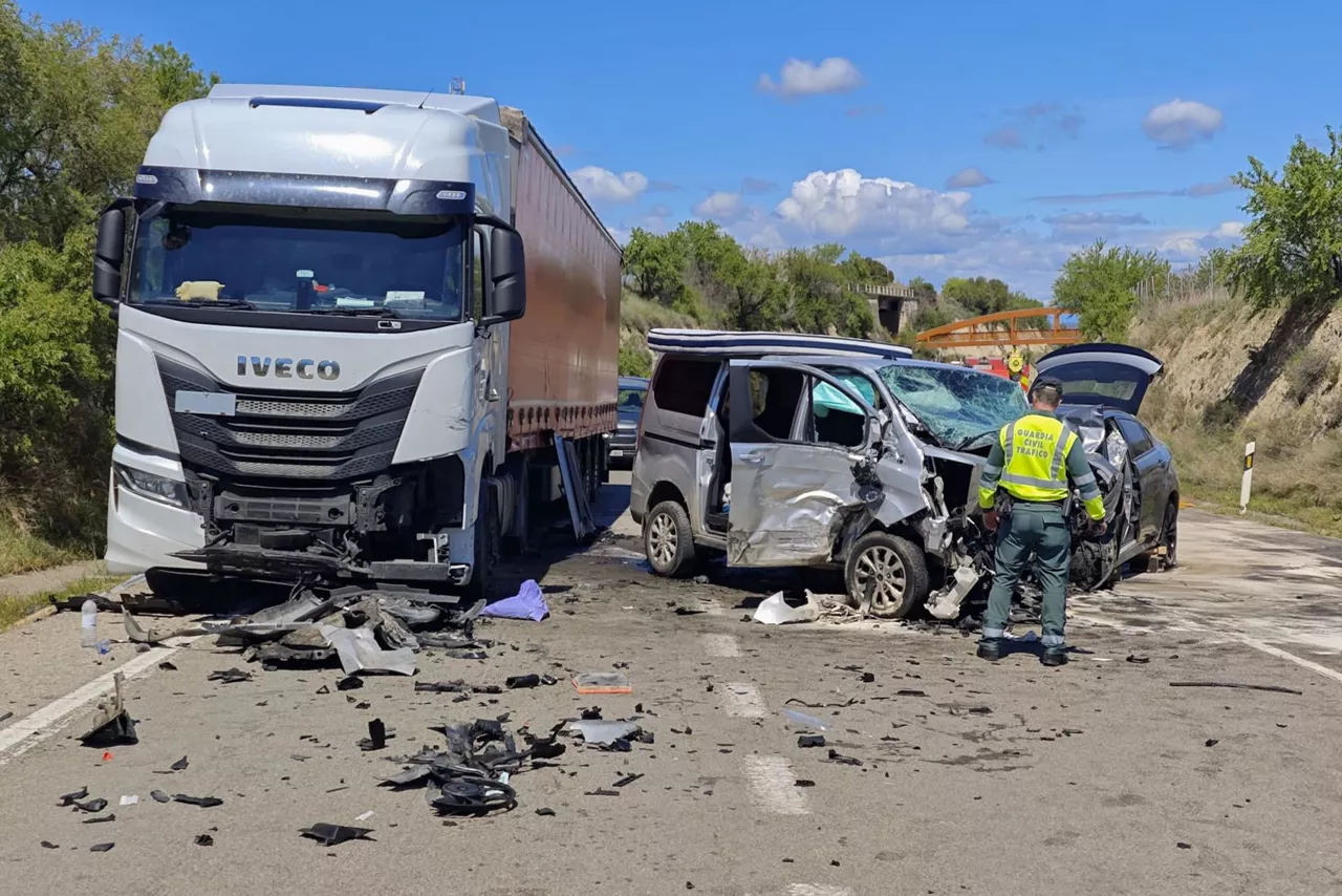 accidente istripua barbastro efe
