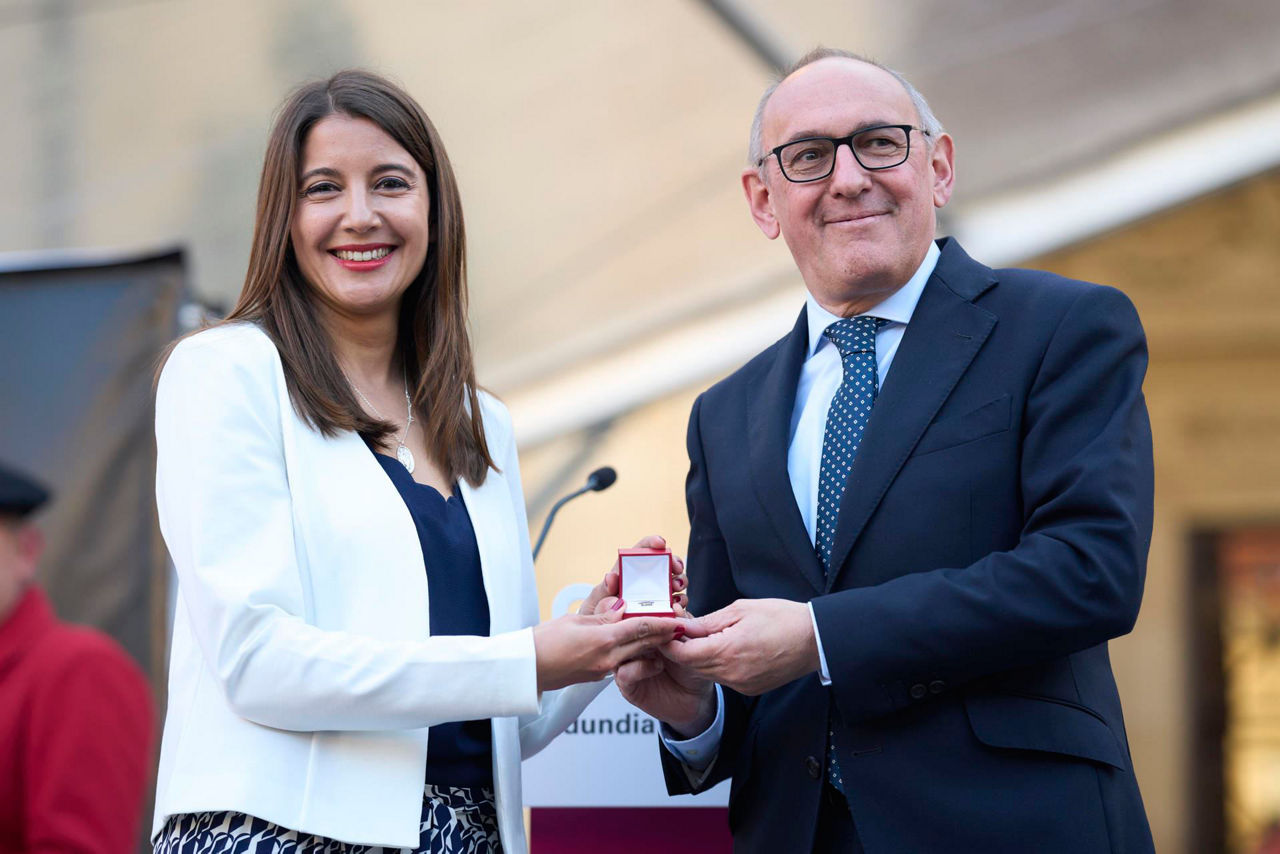isabel mellen pregon san prudencio vitoria-gasteiz efe