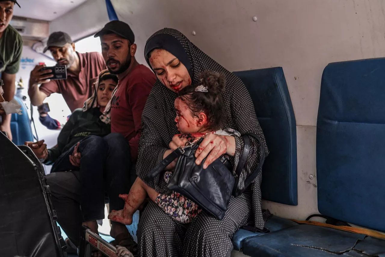 Gaza-ataque-madre-hija-efe