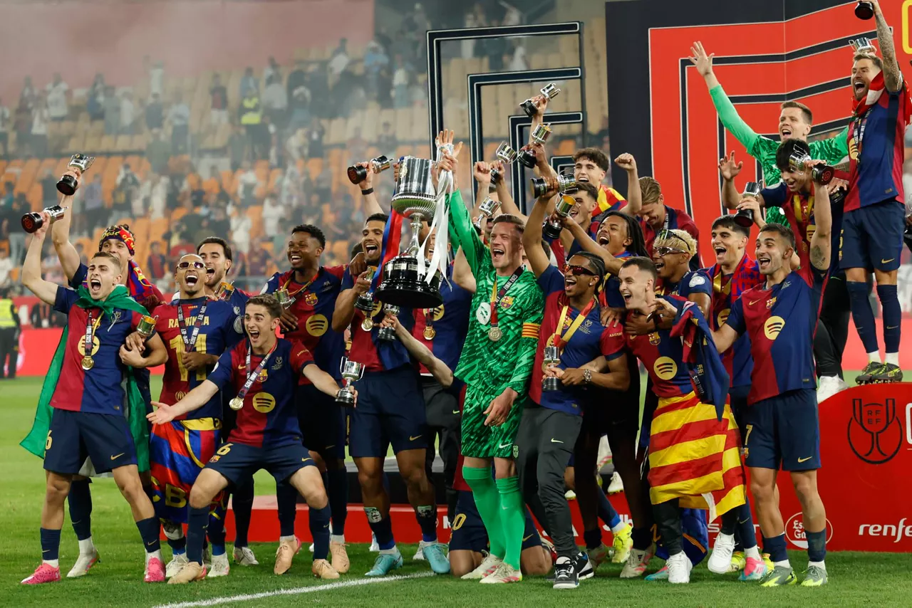 Bartzelona FC Barcelona Kopa txapeldun 2025