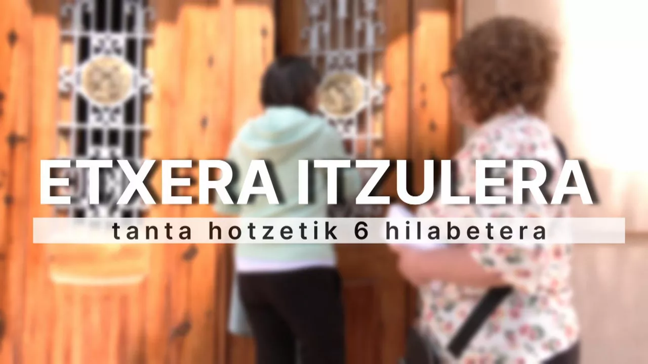 Chelo, bere etxera sartzen