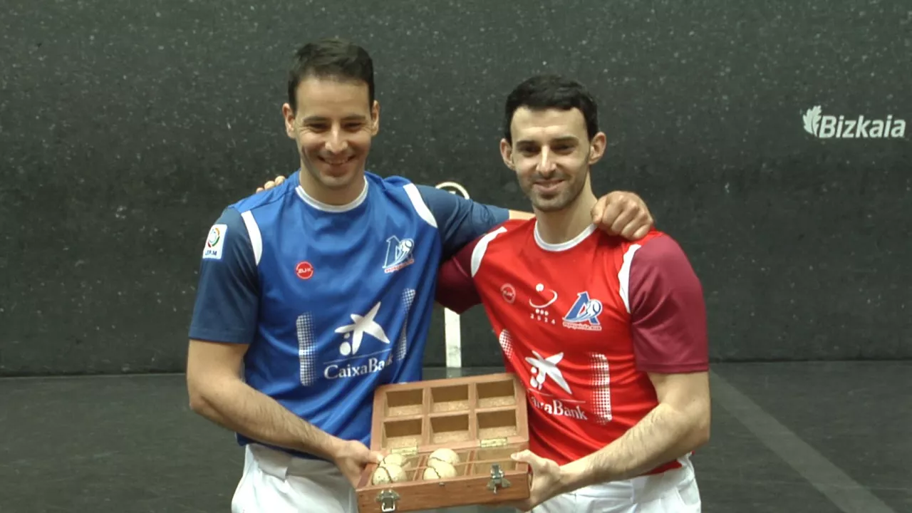 Altuna eta Dario, aukeratutako materialarekin