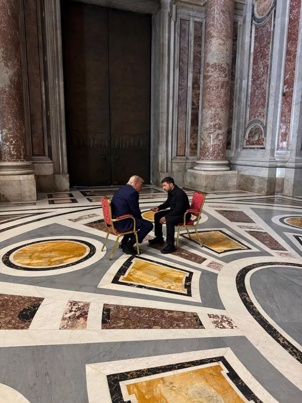 trump-zelenski-vaticano-andri-yermak-x-efe