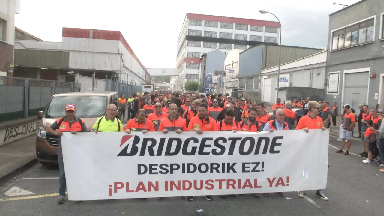Bridgestoneko langileen martxa