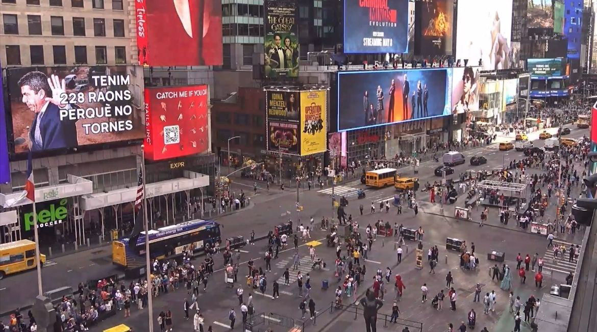 mazon times square europa press