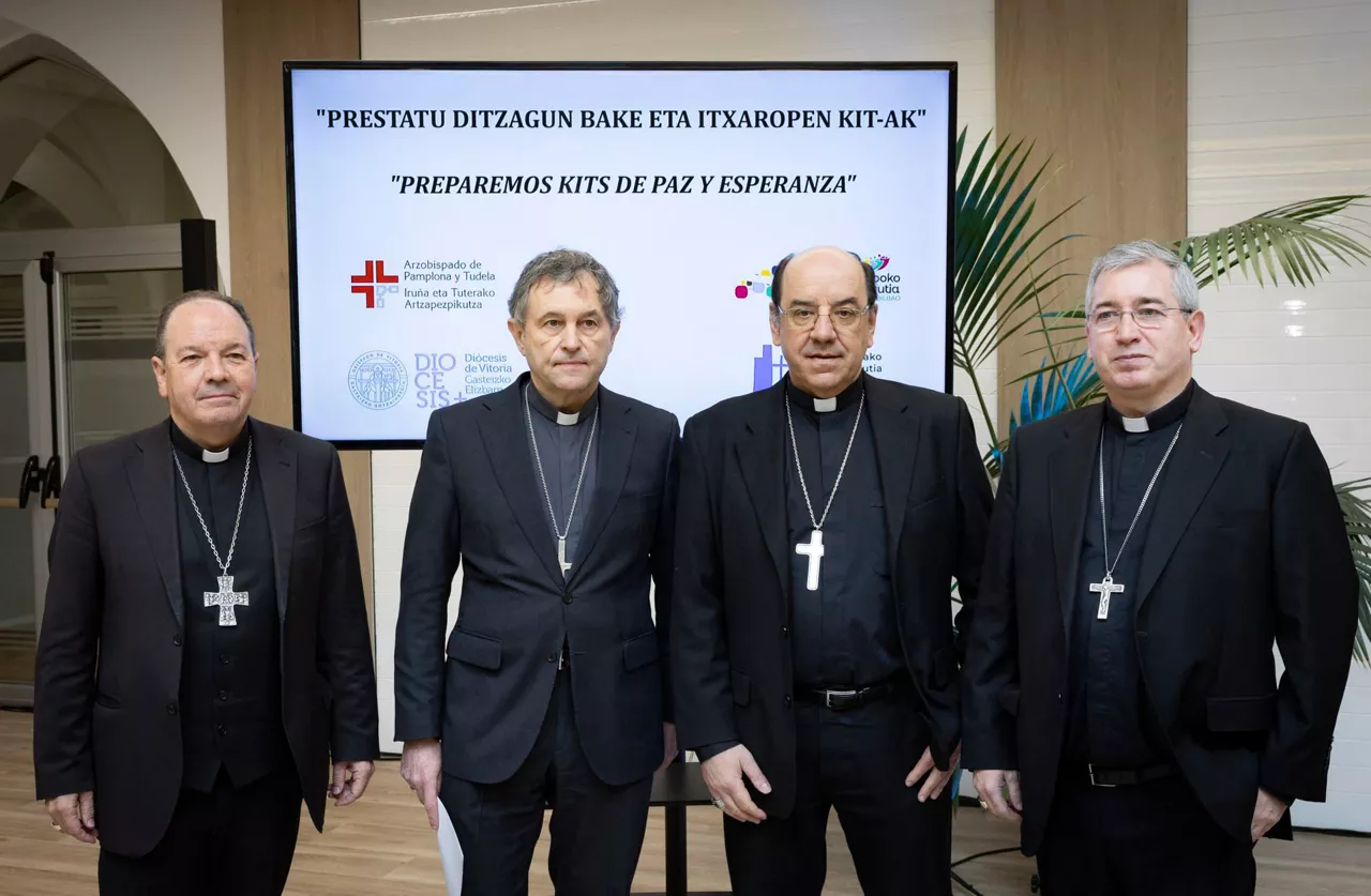obispos fernando prado joseba segura florencio rosello juan carlos elizalde efe