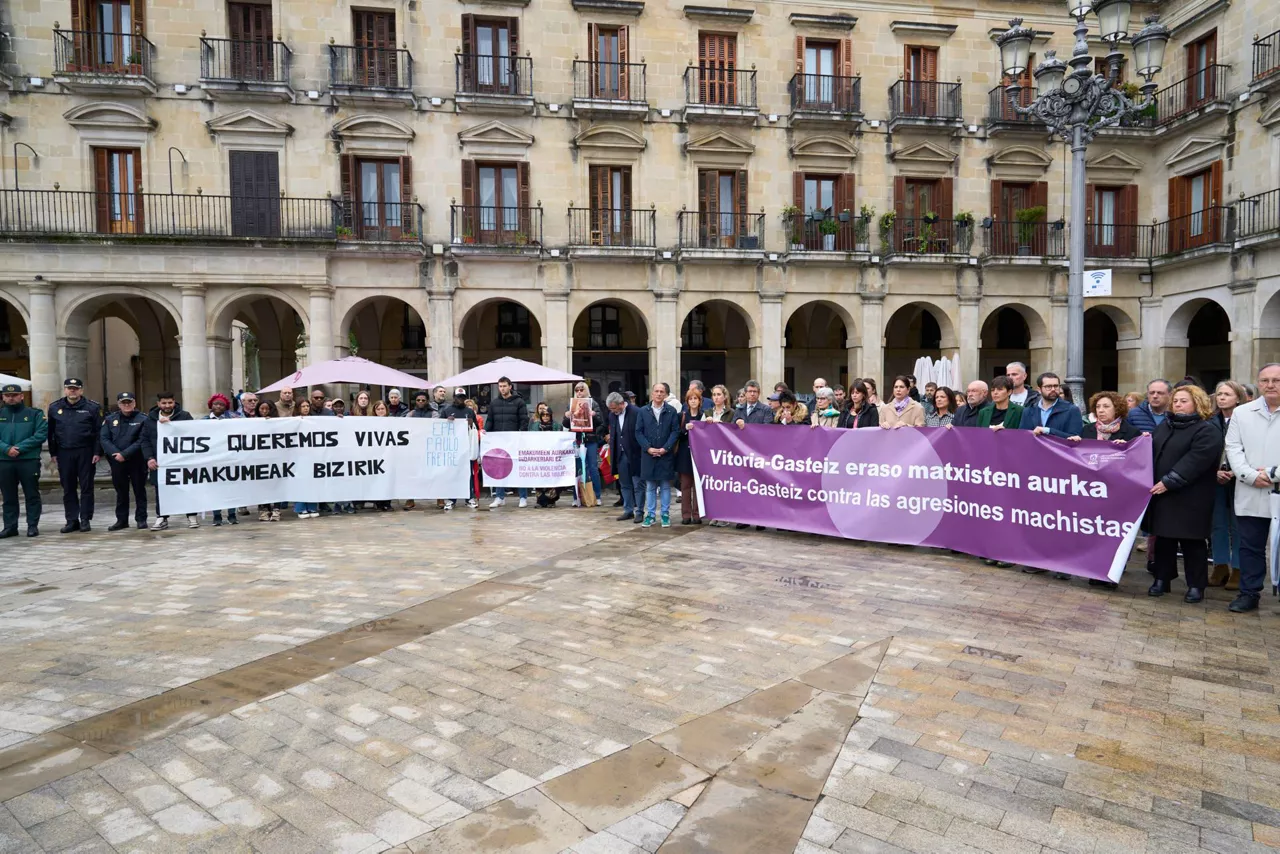concentración bilkura vitoria gasteiz asesinato machista hilketa matxista haro efe