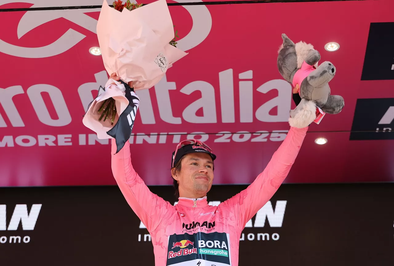 Prioz Roglic, nuevo líder. Foto: EFE