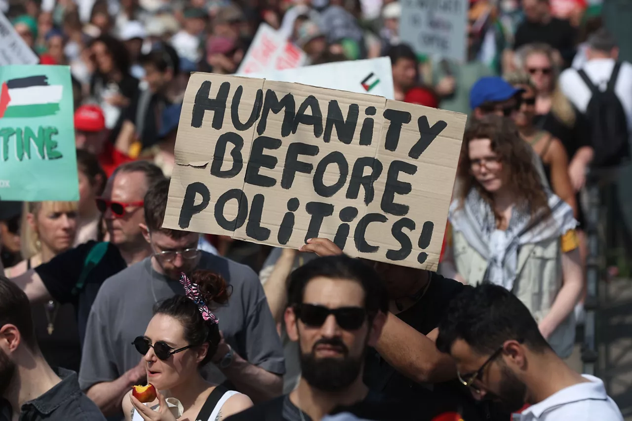 palestina-aldeko-manifestazioa-efe