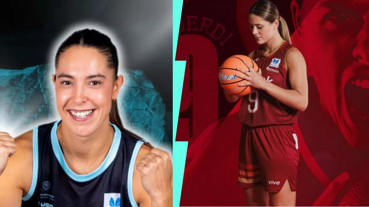 Lara González y Marta Alberdi. Imágenes: IDK Euskotren y Lointek Gernika.