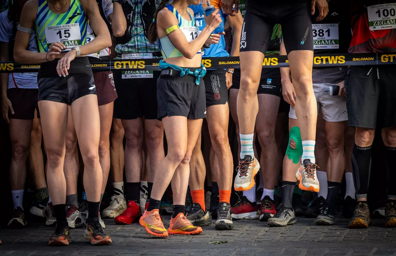 Salida de la Zegama-Aizkorri. EFE