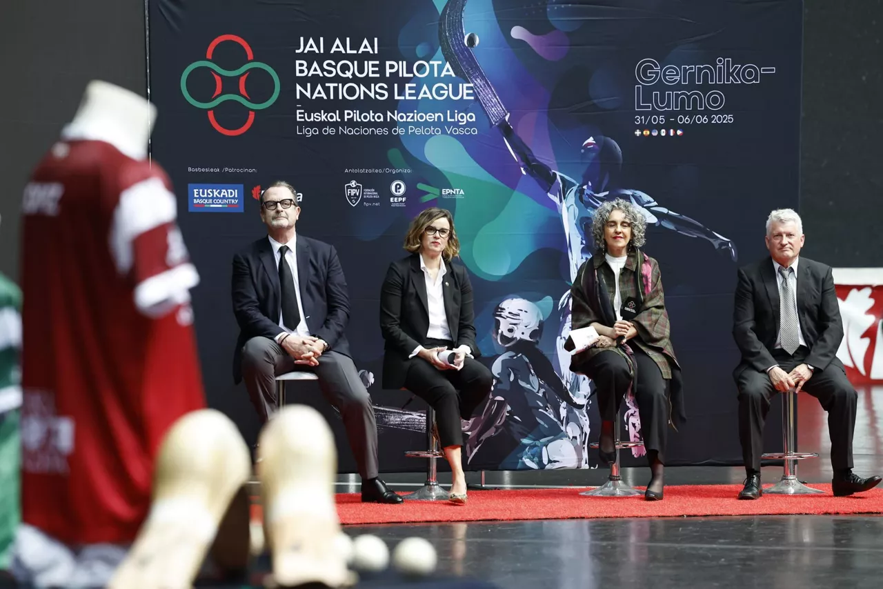 I. Nazioen Liga astelehenean aurkeztu dute. Argazkia: EFE.