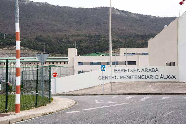 Nanclares de la Oca Araba 28-03-2022 Centro penitenciario Álava - Zaballa. Espetxea Araba. Cárcel de Zaballa © MITXI