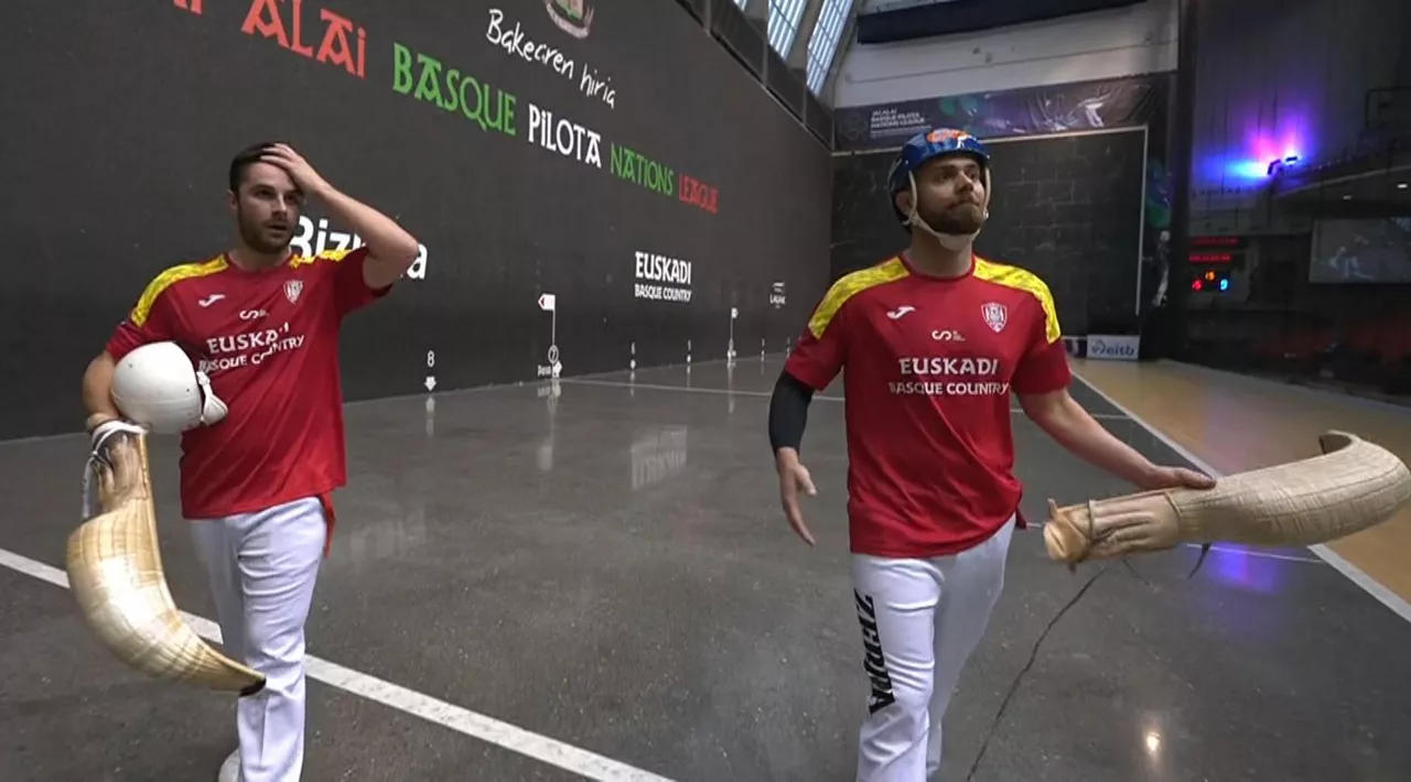 Ruben Bailok eta Cosme Aguirrek finalerdietara eraman dute Espainiako selekzioa. Argazkia: EITB Media.