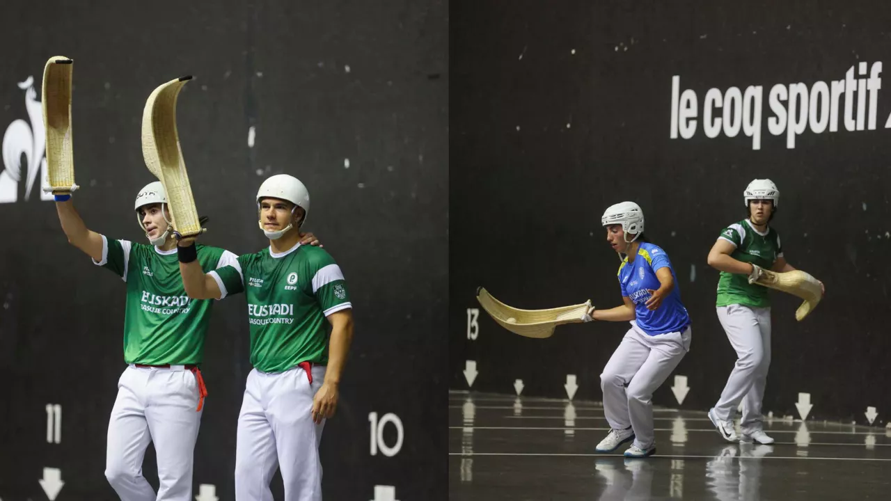 Euskadik garaipena lortu du Filipinen aurka, baina galdu du Espainiaren kontra. Argazkiak: EFE.