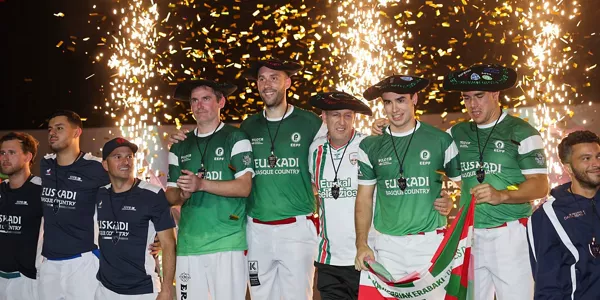 Podium de la Liga de Naciones. EFE