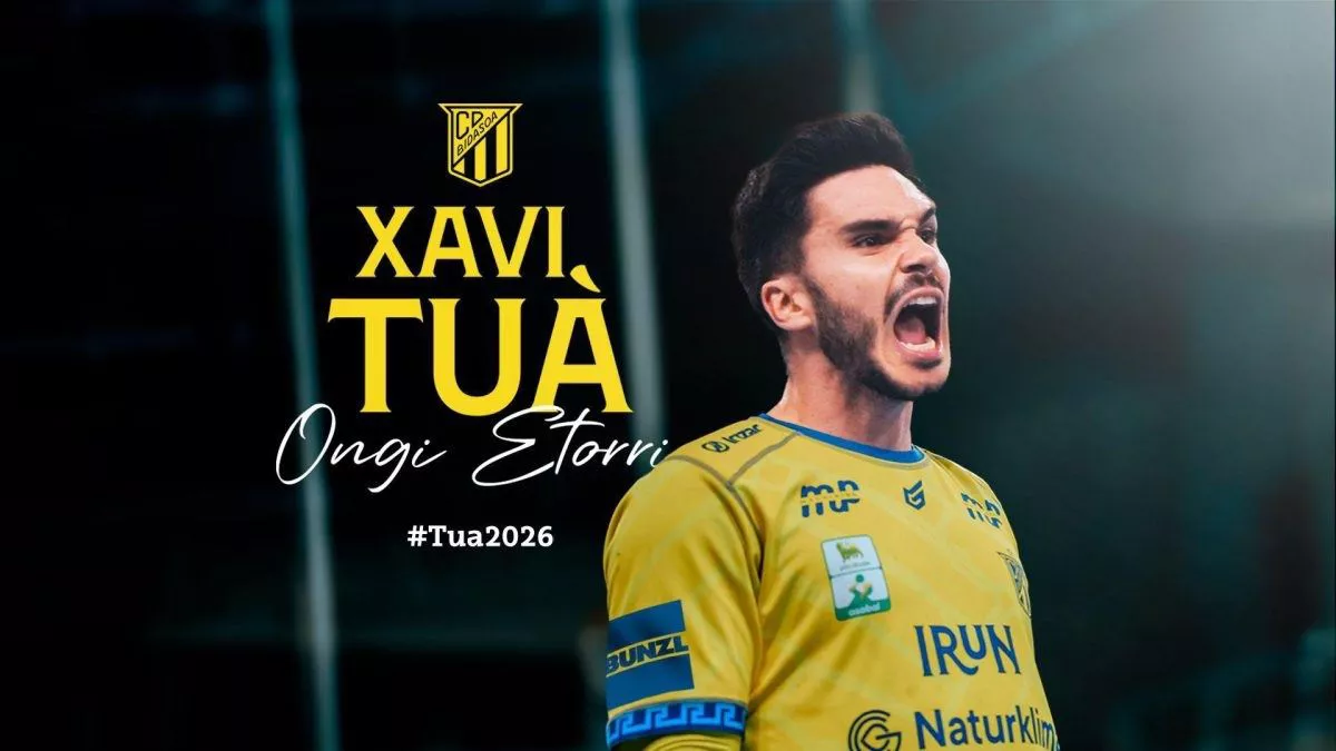 xavi tuà, nuevo jugador del bidasoa irun