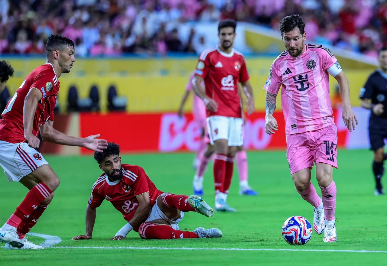 Inter Miami VS. Al Ahly Foto: EFE