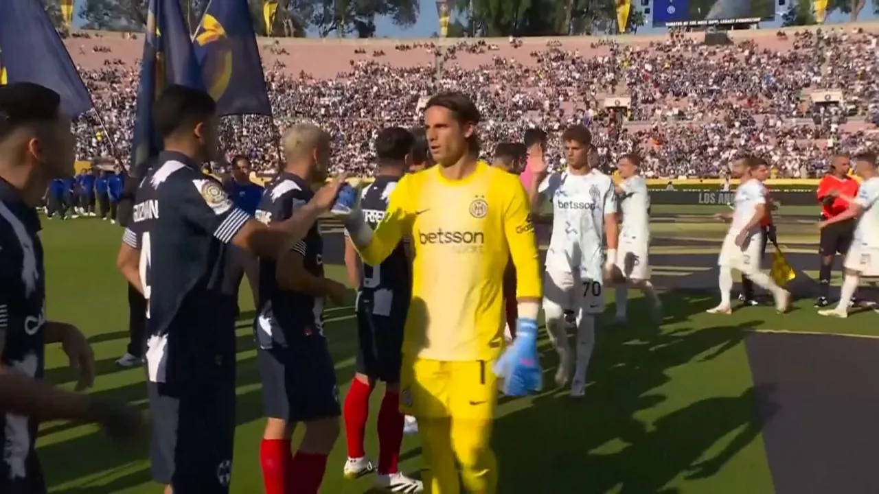 Rayados-Inter Milan partidaren argazkia