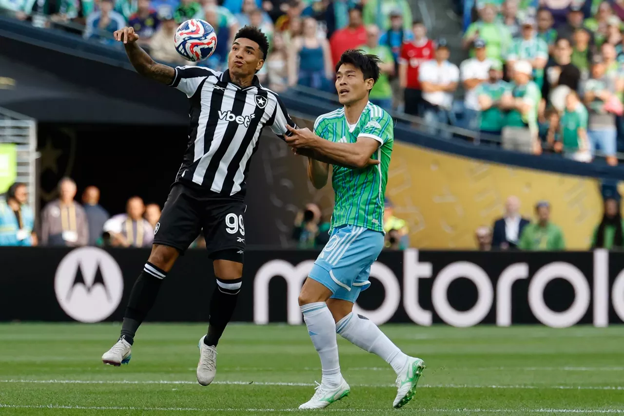 Igor Jesus en el partido ante el Seattle Sounders
