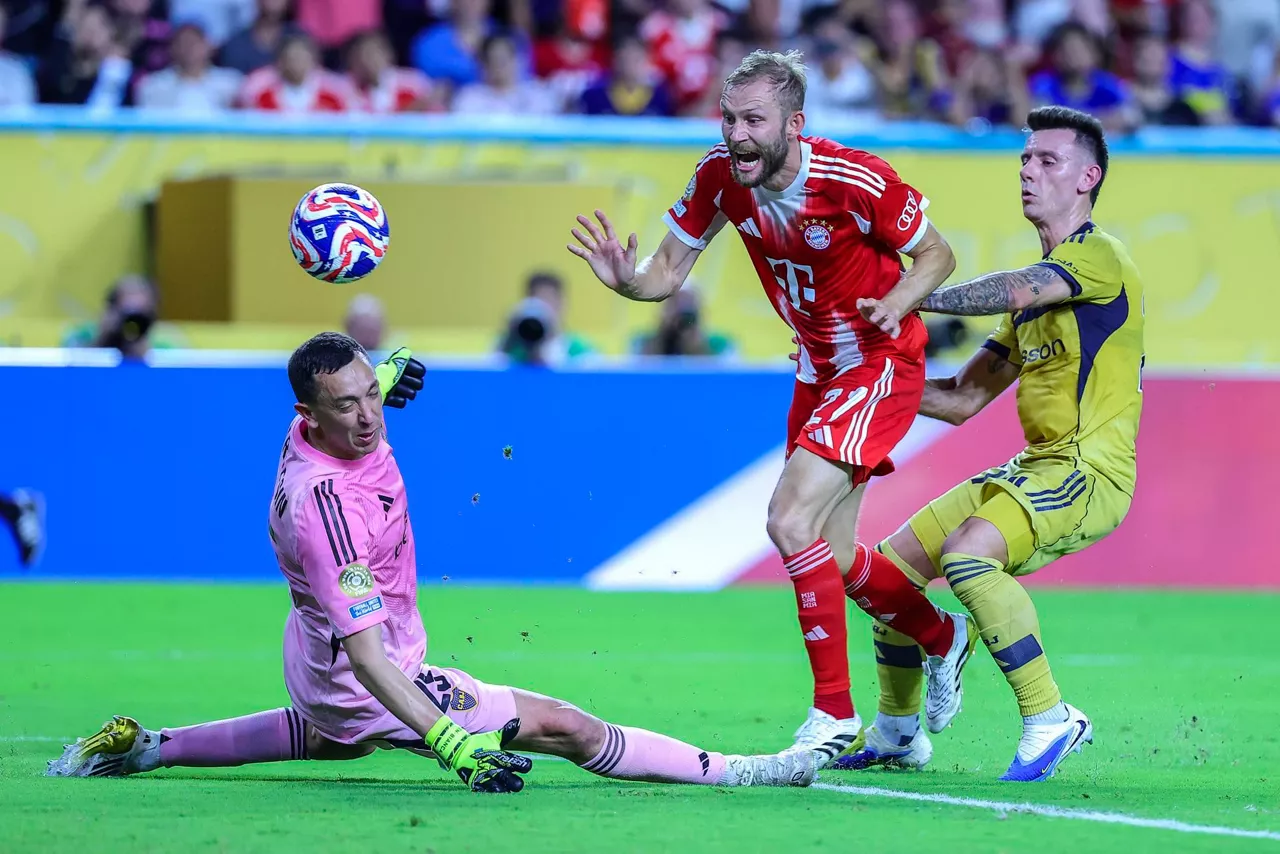 Bayer de Munich VS. Boca Juniors Foto: EFE