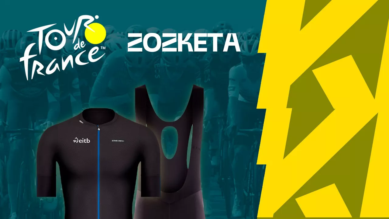 Egunero, Tourrean, maillot eta kulote bana zozkatuko ditugu.