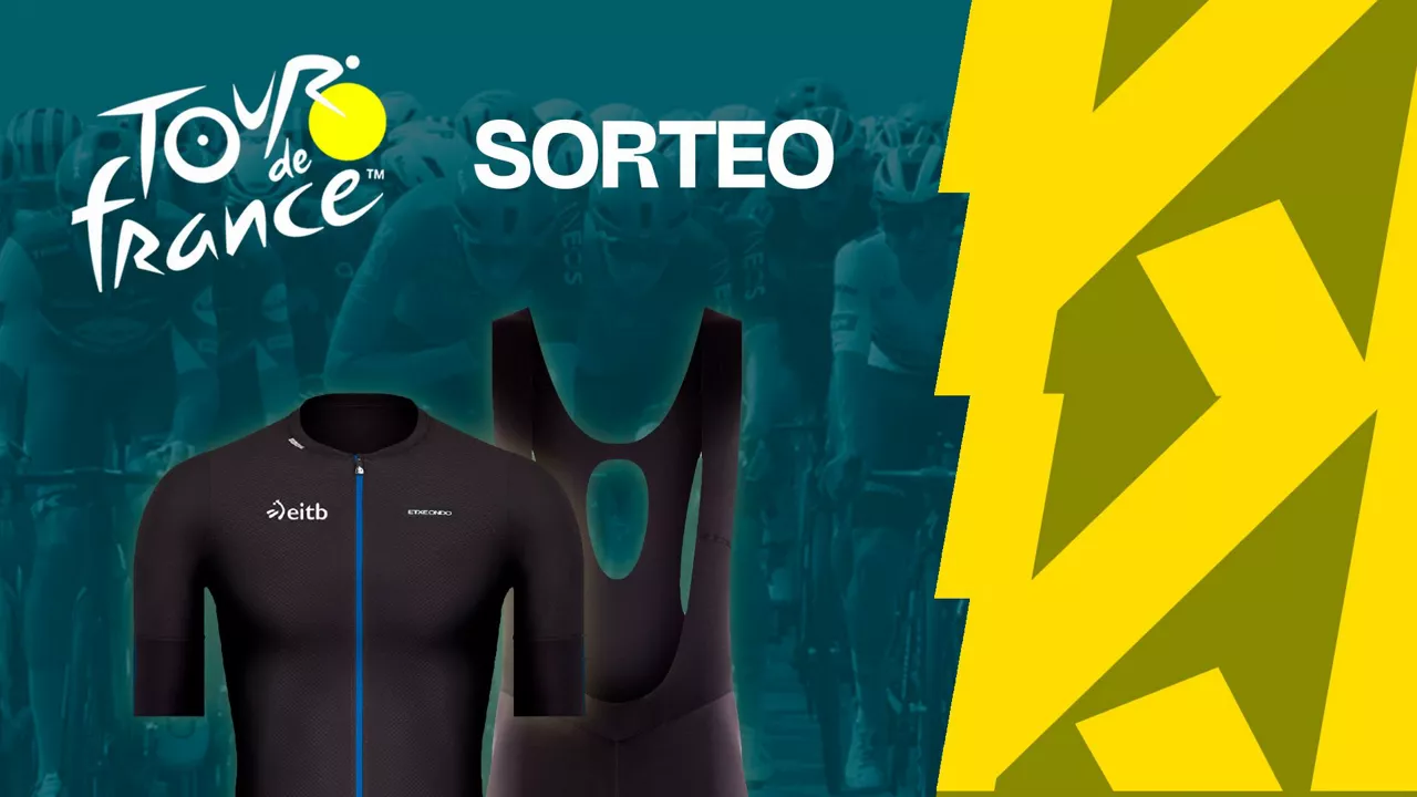 Cada día, vamos a sortear un maillot y un culote de Etxeondo.